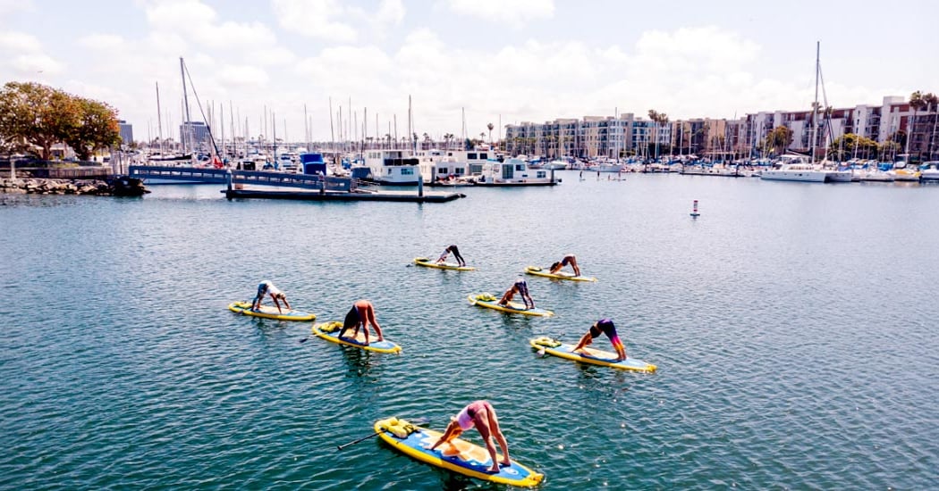 YOGAqua SUP Yoga Classes 1